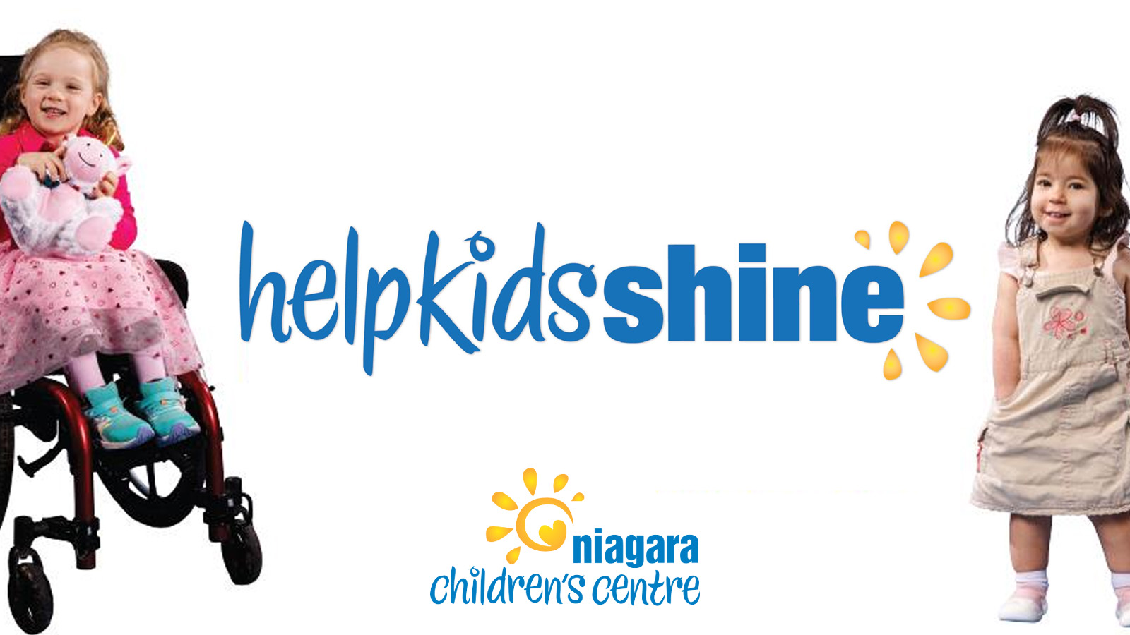 Help Kids Shine and Niagara Children's Centre logos