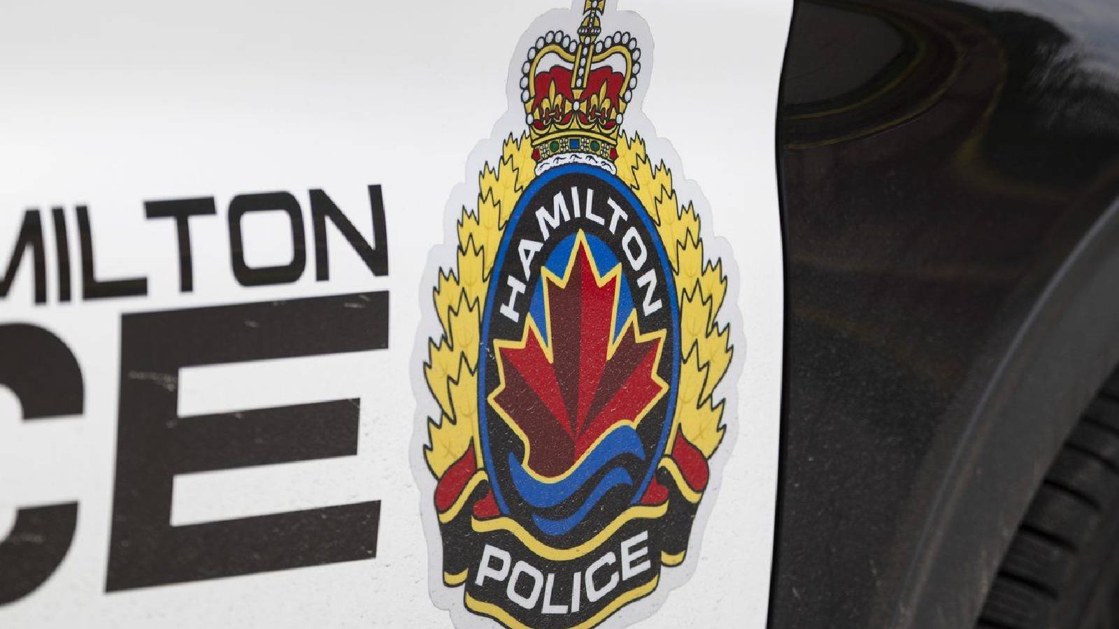 A Hamilton Police cruiser is pictured