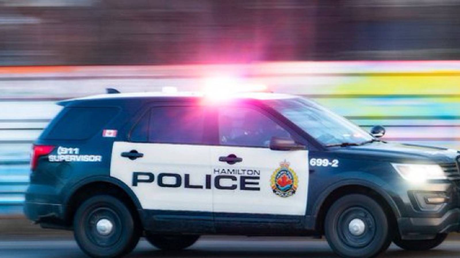 Image of Hamilton police cruiser