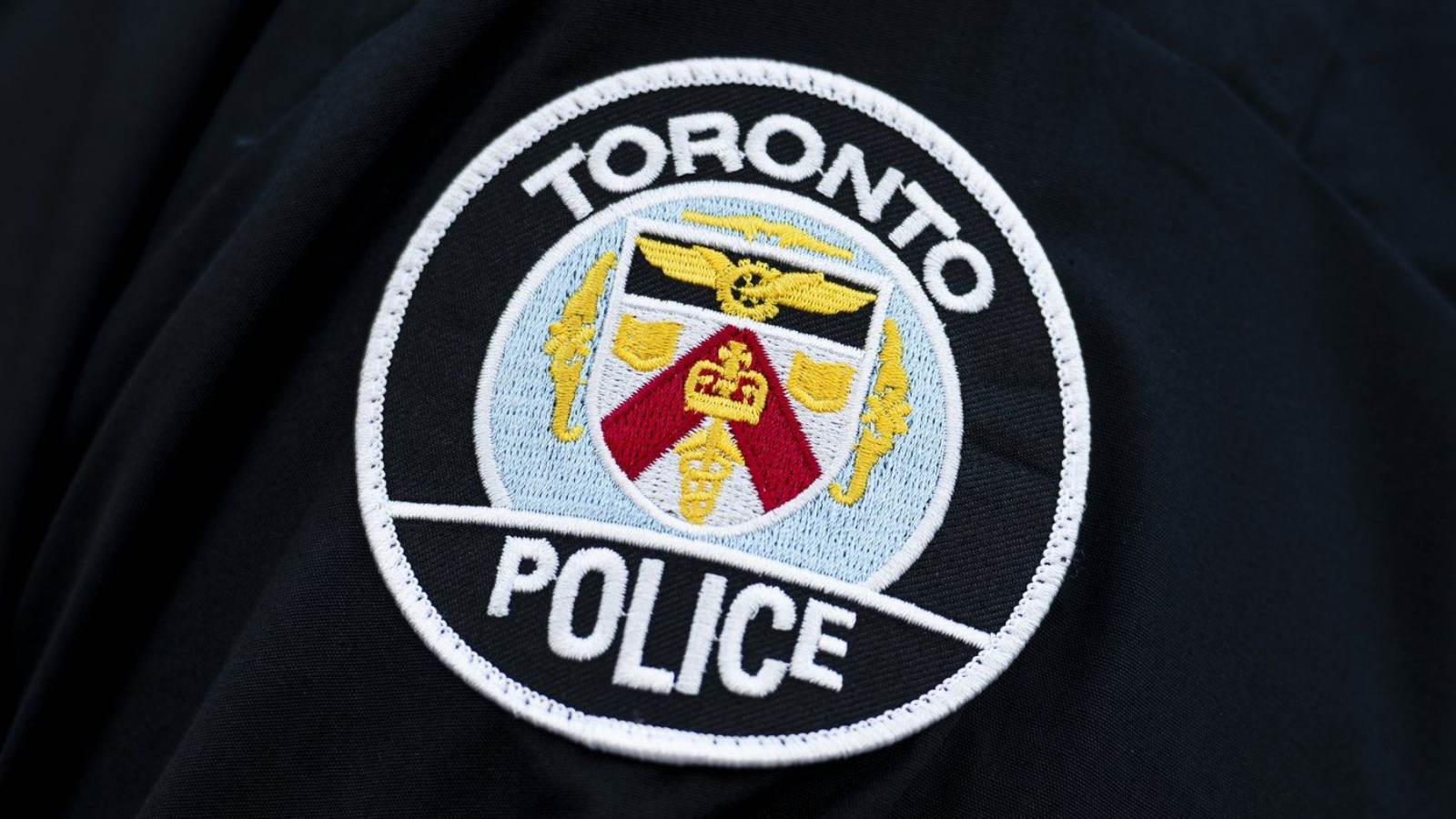A Toronto Police Service logo in Ottawa, on Sunday, Sept. 28, 2025.
