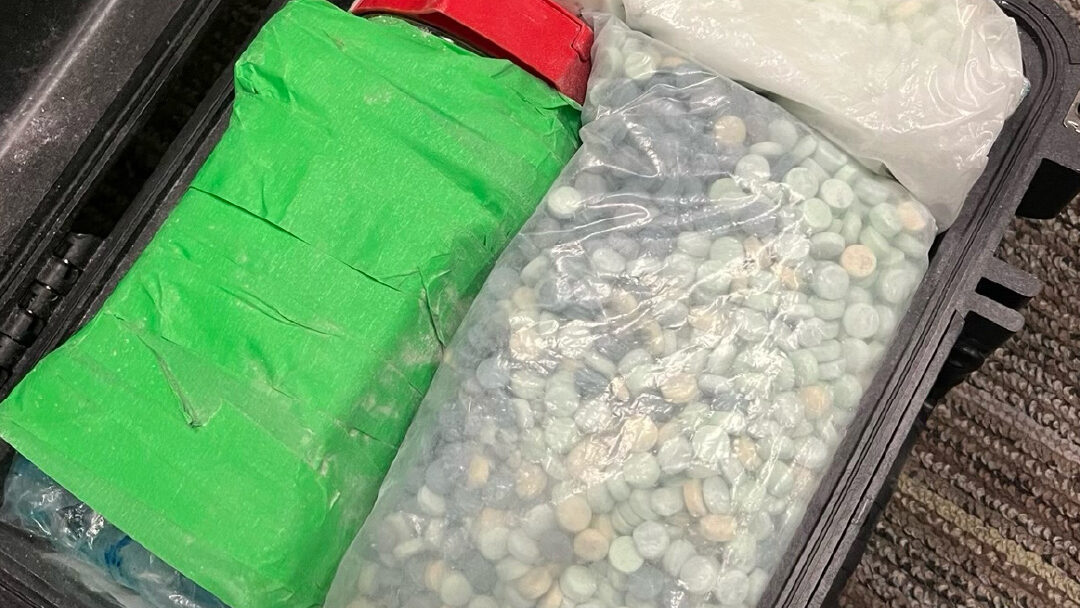 packaged drugs seized by police