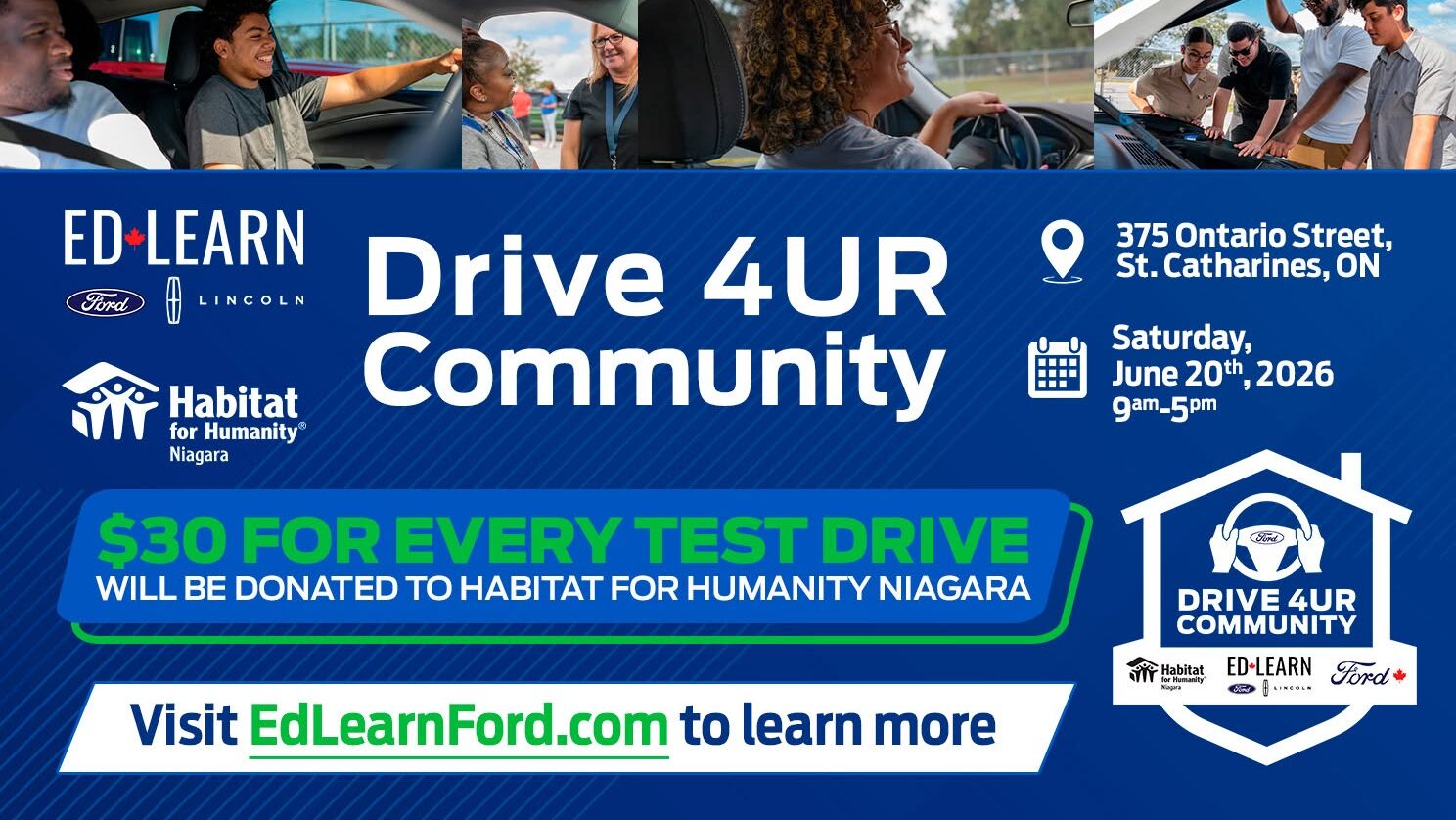 Ed Learn Ford Drive for your community poster