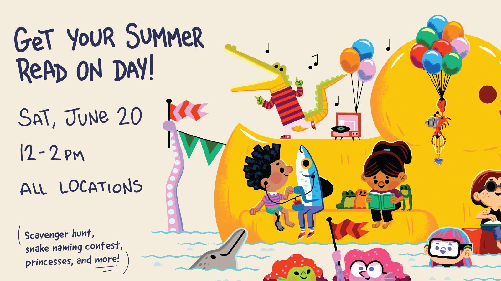 get your summer read on poster